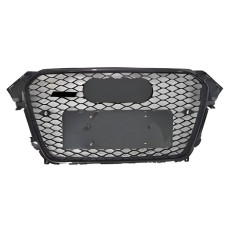 Передняя решетка RS-Style (2012-2015, черная) для Ауди A4 B8