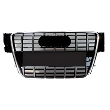 Передня решітка S-style (2007-2011 чорна з хромом) для Ауди A5 рр