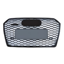 Передня чорна решітка RS-style (2014-2017) для Ауди A6 C7 рр