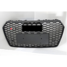 Передня решітка RS-Style (2015-2018 чорна) для Ауди A7 рр