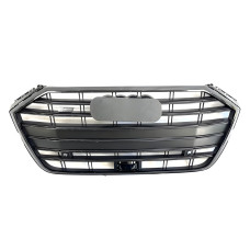 Передня решітка S-Style (2018-2021 чорна) для Ауди A8 2018- рр