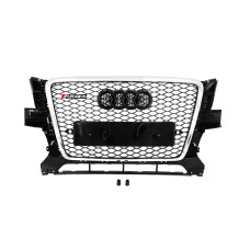 Передня решітка RSQ-Style (2008-2012, чорна з хромом) для Ауди Q5 рр