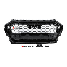 Передняя решетка RSQ-Style (2020-2025, черная) для Ауди Q5