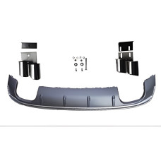 Задній дифузор (для S/S-Line HB 2012-2020) для Ауди A3 рр