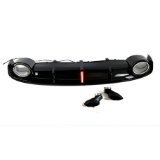 Задній дифузор з насадками RS-Style (2010-2014 Sport) для Ауди A7 рр