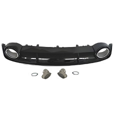 Задній дифузор з насадками RS-Style (2015-2018) для Ауди A7 рр