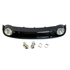 Задній дифузор з насадками RS-Style (2007-2011) для Ауди A4 B8 рр