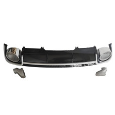 Задній дифузор S-Style V-1 (2016-2019) для Ауди A4 B9 рр