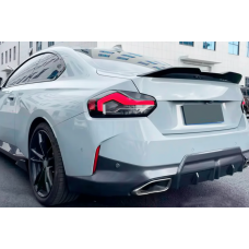 Спойлер MP-Style (Черный Глянец) для бмв 2 серия G42 2021- гг