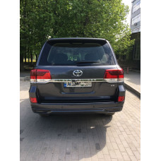 Задня накладка 2016-2026 (Executive 2016) Чорний колір для Toyota Land Cruiser 200 рр