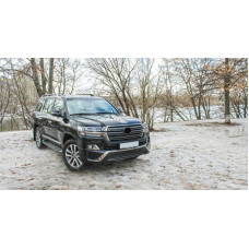 Передня накладка 2016-2026 (Executive 2016) Білий колір для Toyota Land Cruiser 200 рр
