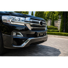 Передня накладка 2016-2026 (Executive 2016) Білий колір для Toyota Land Cruiser 200 рр