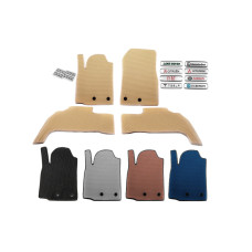 Килимки EVA (7 місць бежеві) для мерседес GL сlass X164