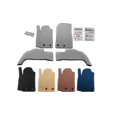 Килимки EVA (7 місць сірі) для мерседес GL сlass X164