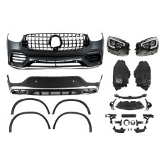 Комплект рестайлінгу в GLC63 2022 року для мерседес GLC coupe C253 2016-2023 рр