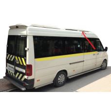 Рейлінги (під фарбування 2 шт) для мерседес Sprinter W901/902/903/904/905 1995-2006 рр