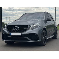 Комплект обвісів GLE63 AMG (з заднім дифузором) для мерседес GLE/ML сlass W166 2011-2018 рр