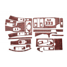 Тюнінг салону (36 деталей) Дерево для Nissan Navara 2006-2015 рр