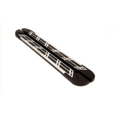 Бокові пороги Sunrise (2 шт. алюм.) для Nissan Navara/NP300 2016- рр