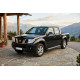 Бокові пороги New Vision Black (2 шт., алюміній) для Nissan Navara 2006-2015 рр
