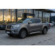 Бокові пороги New Vision Black (2 шт., алюміній) для Nissan Navara/NP300 2016- р