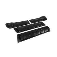 Молдинг на двері (4 шт, ABS) для Nissan Navara 2006-2015 рр