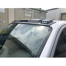 Козирок лобового скла (Meliset LED V1) для Nissan Navara/NP300 2016- рр