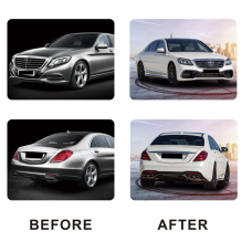 Комплект рестайлінгу S63 AMG-2018 для мерседес S-сlass W222 2013-2022 рр