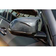Кришки дзеркал M V1 (2 шт, Карбон) для бмв X5 G05 2019-2026 рр