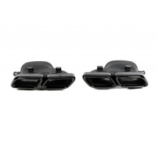 Насадки на глушник Black AMG для мерседес GLE/ML сlass W166