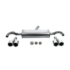 Вихлопна система з насадками M-Sport для бмв X3 F25 2011-2018 рр