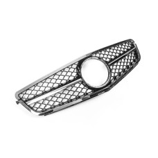 Передня решітка AMG Silver для мерседес C-class W204 2007-2015 рр