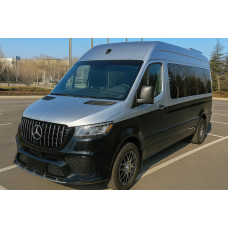 Передній бампер з решіткою V1 (AMG) для мерседес Sprinter W907/W910 2018- рр