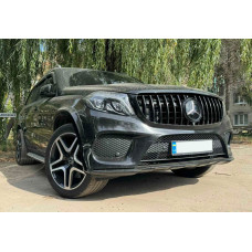 Передня решітка GT Panamericana Black (для GLS) для мерседес GL/GLS сlass X166 2012-2019 рр