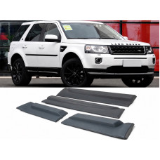 Молдинги (ABS-пластик, під фарбування) для Land Rover Freelander II 2006-2014 рр