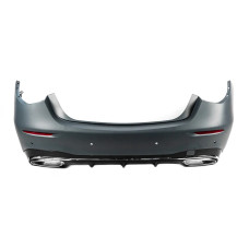 Задній бампер з дифузором AMG-Line для мерседес S-сlass W223 2020- рр