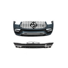 Комплект обвісів AMG GLE63 (з заднім дифузором) для мерседес GLE W167 2018- рр