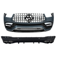 Комплект обвісів AMG GLE53 (з заднім дифузором) для мерседес GLE W167 2018- рр