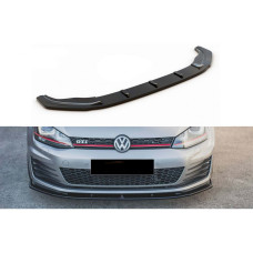 Передня Lip накладка DPT V-1 (для GTI 2012-2017 чорний глянець) для Volkswagen Golf 7/E-Golf рр