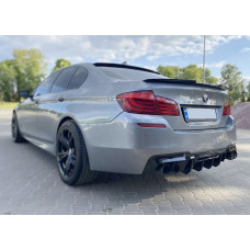 Задній дифузор CS-Style DPT (для M5, чорний глянець, вакуумне формування) для бмв 5 серія F10/F11 2010-2016 рр