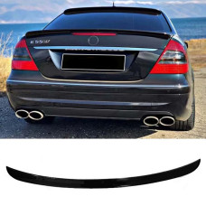 Спойлер DPT (чорний глянець) для мерседес E-сlass W211 2002-2009 рр