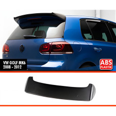 Спойлер DPT V-2 (HB чорний глянець) для Volkswagen Golf 6 2008-2014 рр