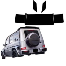 Спойлер DPT (чорний глянець) для мерседес G сlass W463 2018-2024 рр