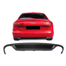 Диффузор заднего бампера DPT V2 (2011-2014) для Ауди A6 C7