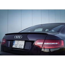 Спойлер DPT (чорний глянець) для Ауди A6 C6 2004-2011 рр