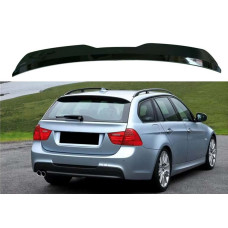 Спойлер DPT (SW, чорний глянець) для бмв 3 серія E90/E91 2005-2011 рр
