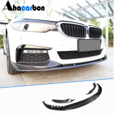 Передний бампер Лип V6 для M-Sport 2017-2020 Карбон для бмв 5 серия G30/G31