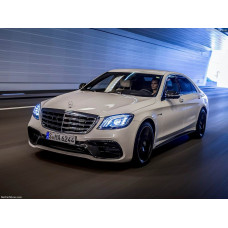 Решітка радіатора AMG З NightVision для мерседес S-сlass W222 2013-2022 рр