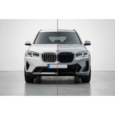 Комплект обвісів з решіткою 2022-2024 (M-Sport) для бмв X3 G01 2018- рр