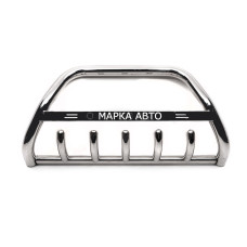 Кенгурятник WT004 (нерж) для Toyota Land Cruiser Prado 120 2002-2009 рр